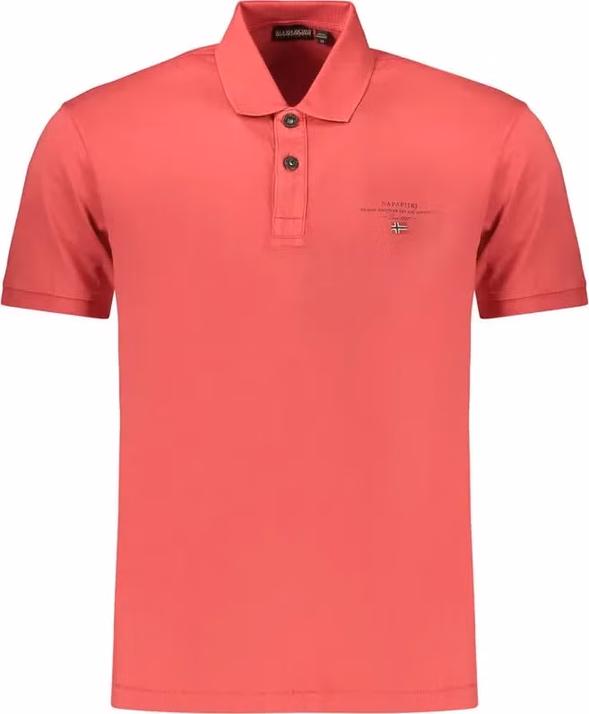 Napapijri Rosso Cotton Men's Polo