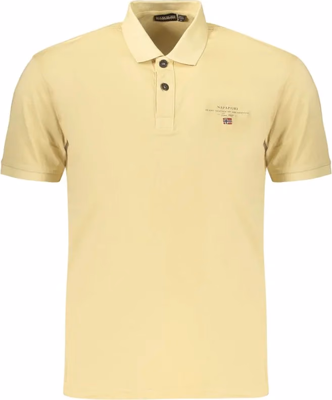 Napapijri Beige Cotton Men's Polo