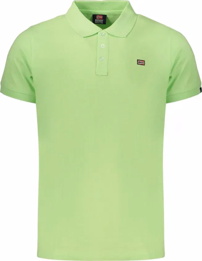 Norway 1963 Verde Cotton Men's Polo