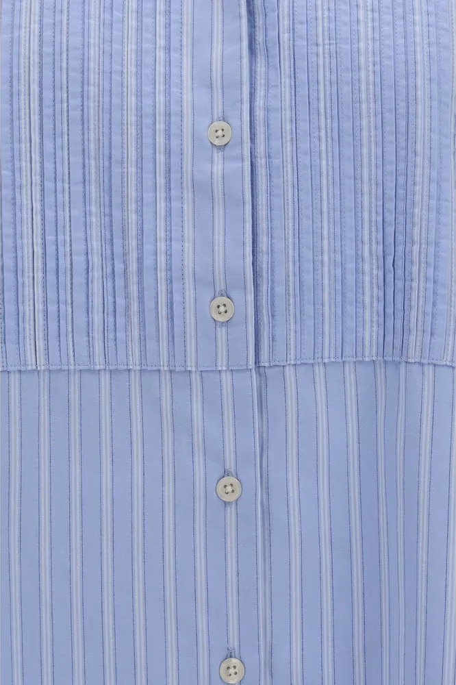 SOSUE Blue Cotton Shirt