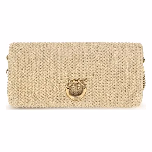 PINKO Beige Polypropylene Shoulder Bag
