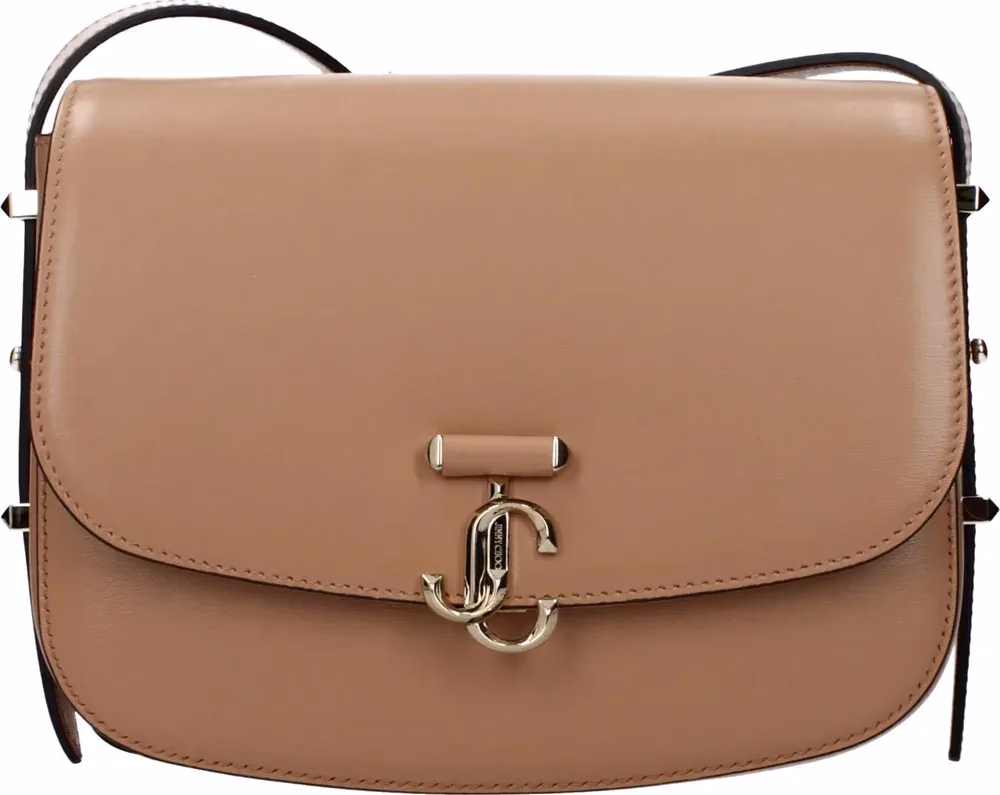 Jimmy Choo Brown Leather Crossbody Bag