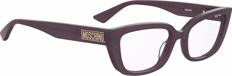 Love Moschino Purple Plastic Glasses (Frames)