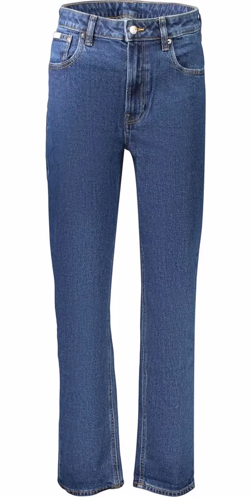 Calvin Klein Blue Cotton Women's Jeans