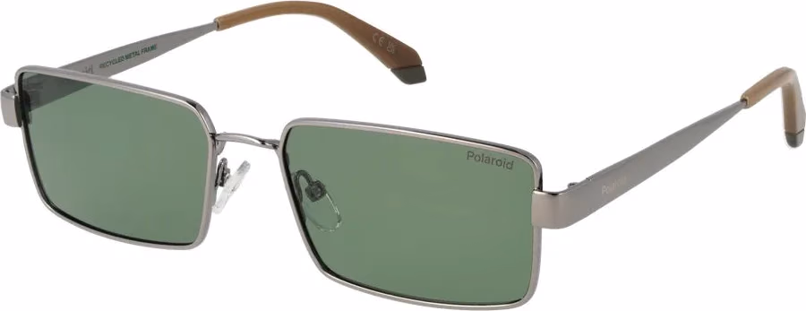 Polaroid Gray Metal Sunglasses