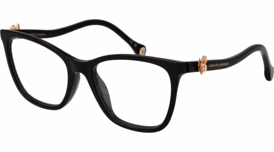 Carolina Herrera Black Acetate Glasses (Frames)