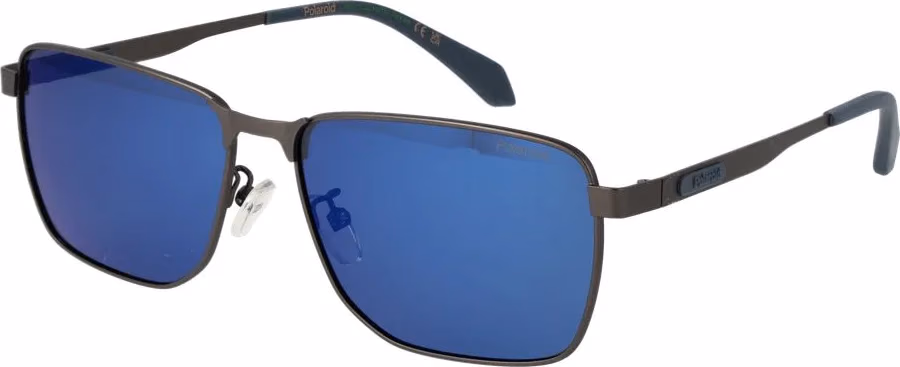 Polaroid Gray Metal Sunglasses