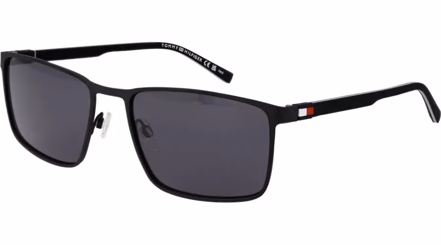 Tommy Hilfiger Black Metal Sunglasses