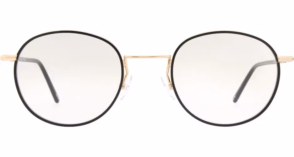 Andy Wolf Black Metal Glasses (Frames)
