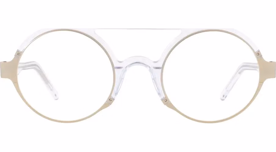 Andy Wolf Gold Acetate Glasses (Frames)