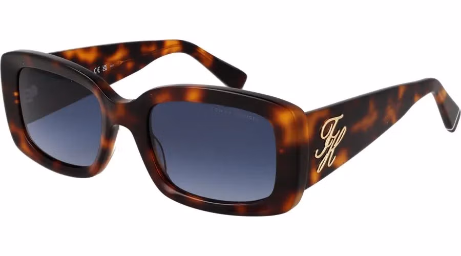 Tommy Hilfiger Brown Acetate Sunglasses