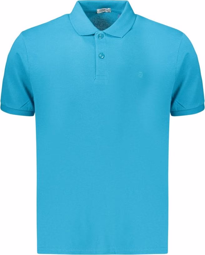 Coveri Moving Azzurro Cotton Men Polo