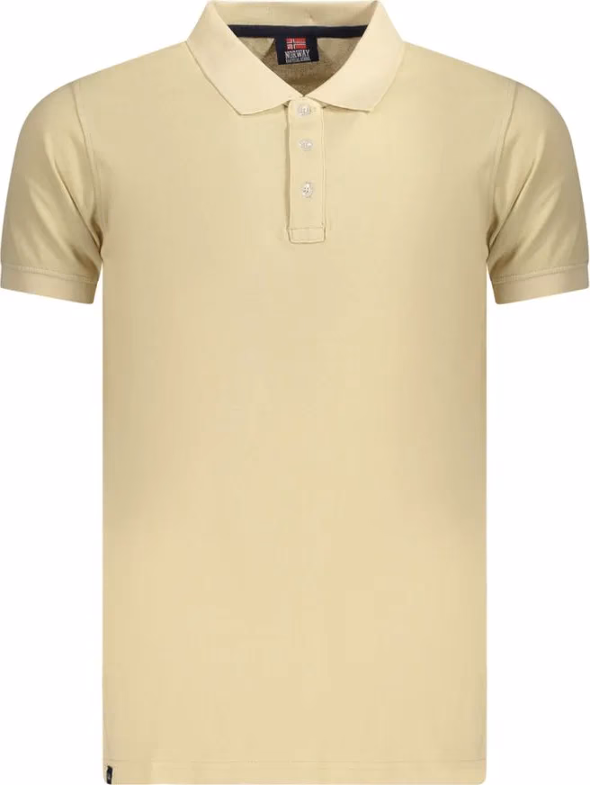 Norway 1963 Beige Cotton Men's Polo