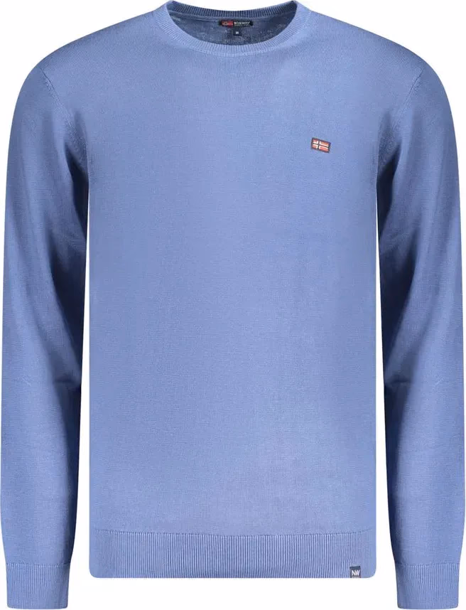 Norway 1963 Blue Cotton Men's Shirt
