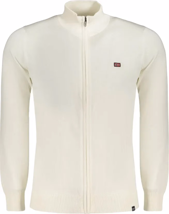 Norway 1963 White Cotton Men's Sweater