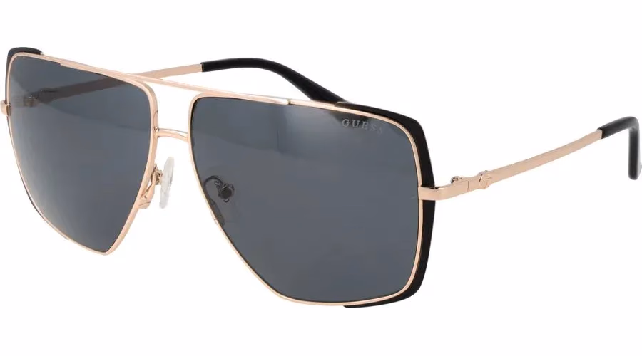 Guess Rose Gold Metal Sunglasses