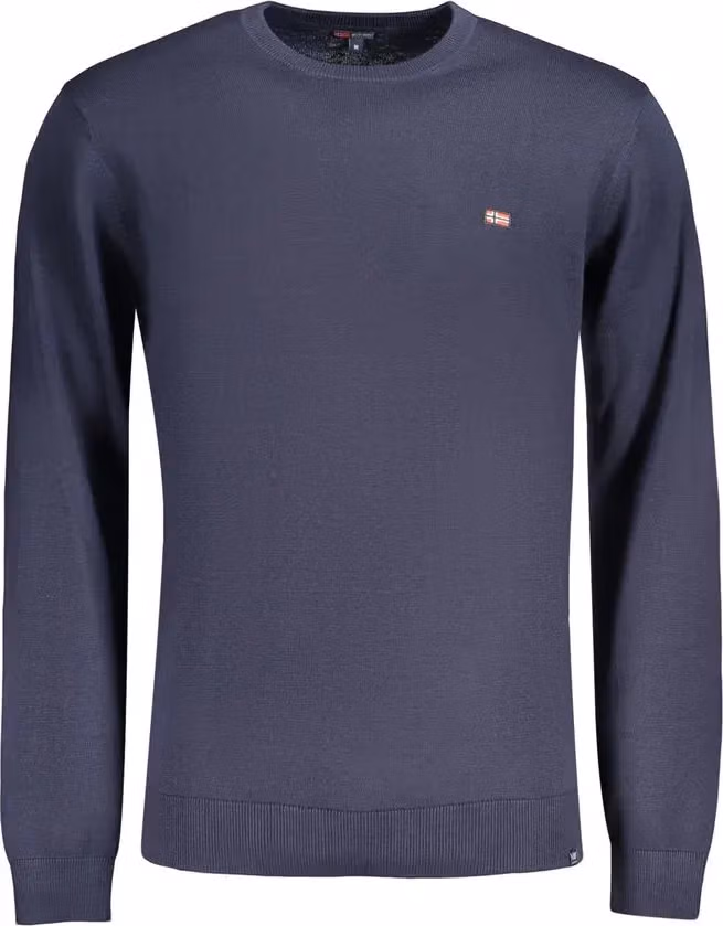 Norway 1963 Blue Cotton Men's Shirt