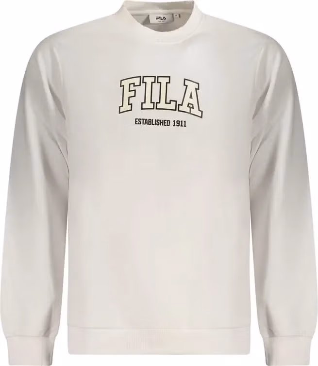 Fila Bianco Cotton Men's Sweatshirt