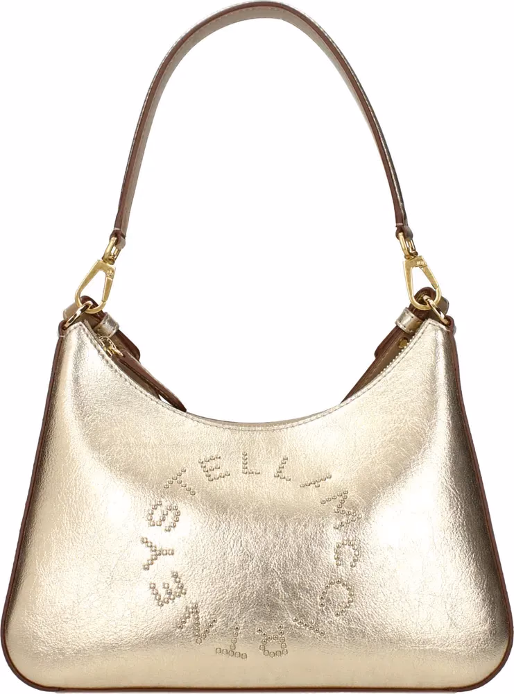 Stella McCartney Gold Leather Shoulder Bag