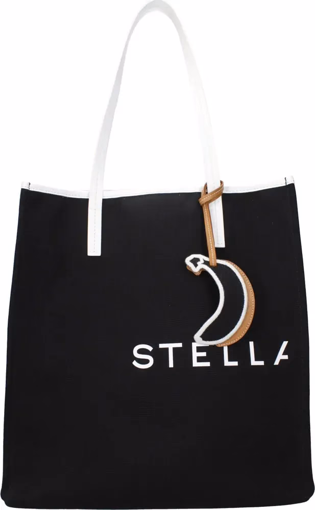 Stella McCartney Black Fabric Shoulder Bag