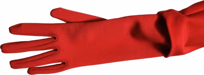 Red Cut Out Bodycon Long Sleeves Sheath Glove Dress