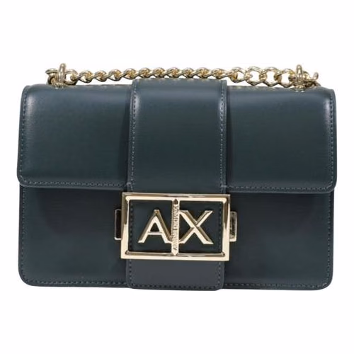 Armani Exchange Green Polyester Handbag