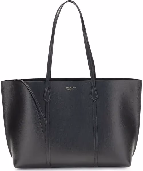 Tory Burch Black Calf Leather Bos Taurus Handbag