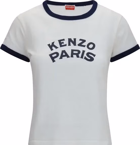 Kenzo White Cotton T-Shirt