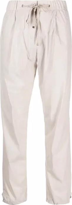 Herno Gray Elastane Casual Pants