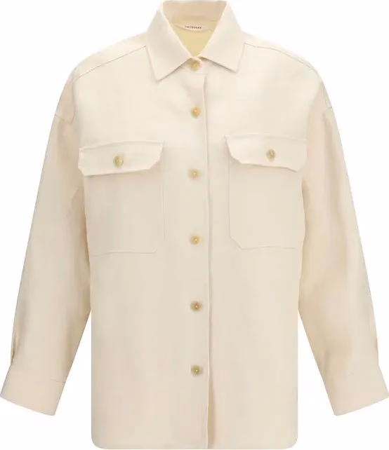Umit Benan Beige Linen Shirt