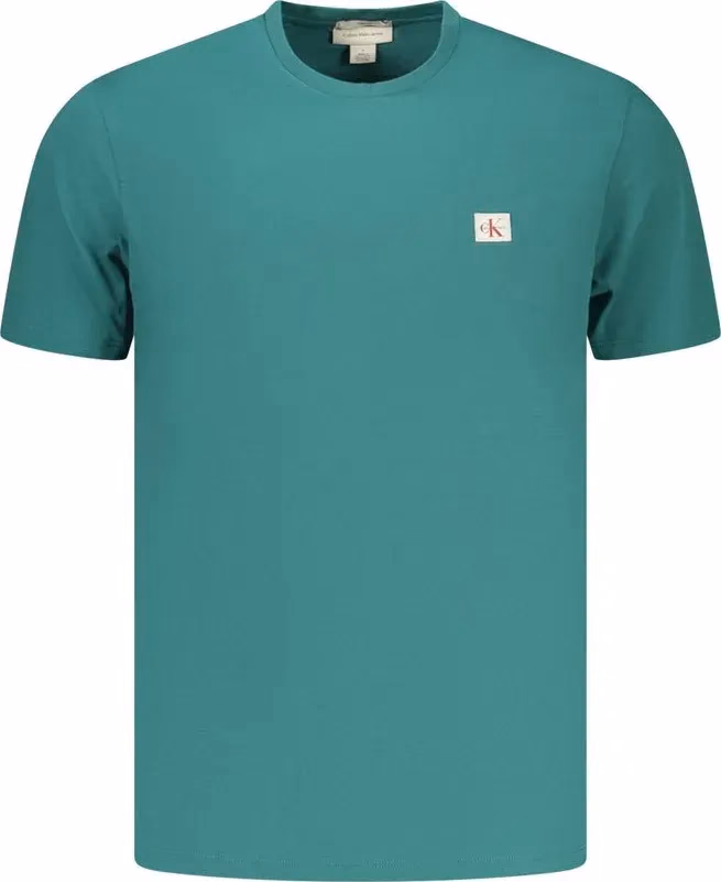 Calvin Klein Green Cotton Men's T-Shirt