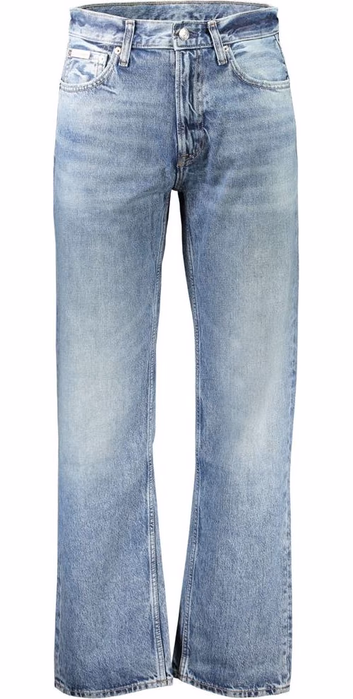 Calvin Klein Blue Cotton Men's Jeans