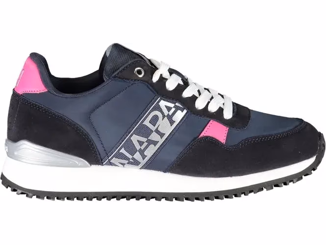 Napapijri Blue Polyester Women Sneaker
