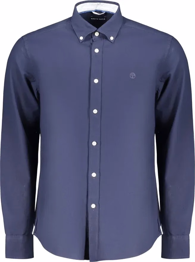 North Sails Blue Cotton Mens Shirt