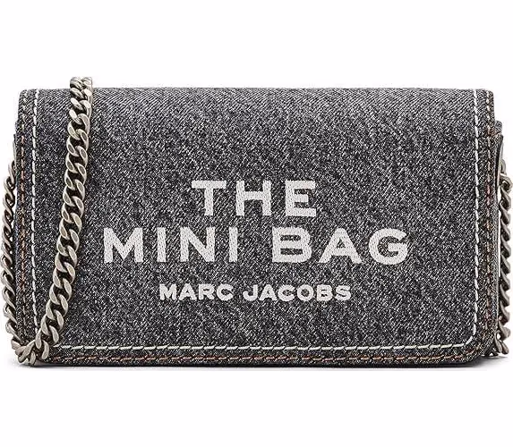 Marc Jacobs Marc Jacobs The Denim Chain Mini Bag - Black Wash
