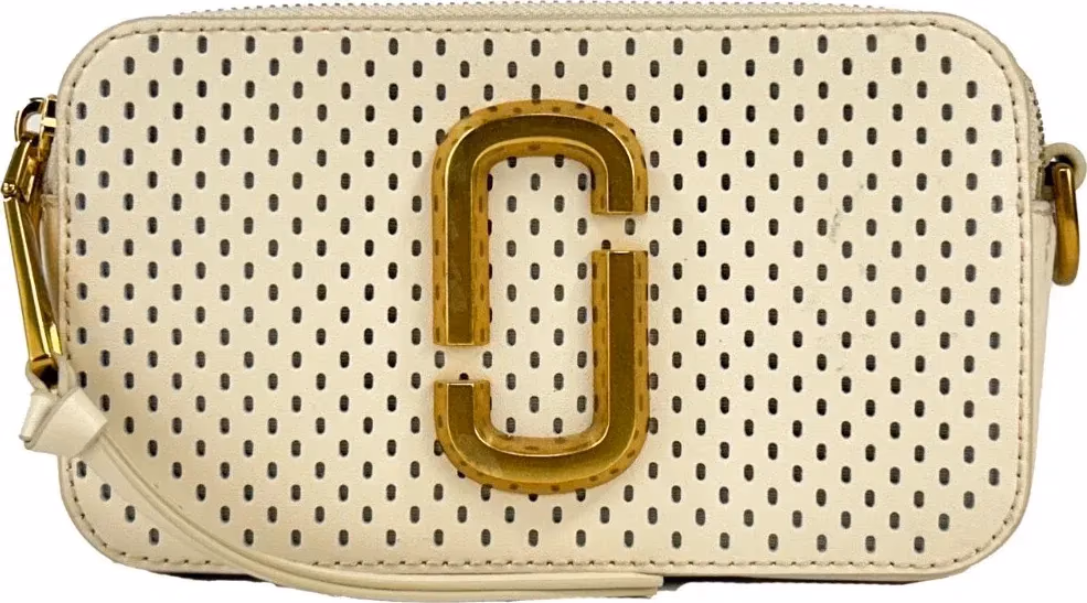 Marc Jacobs Marc Jacobs The Snapshot Perforated Crossbody Bag