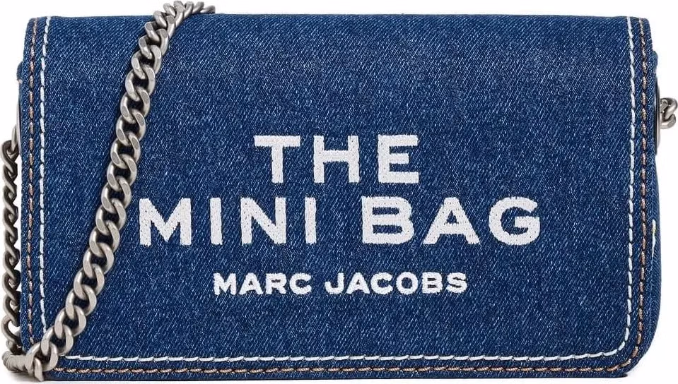 Marc Jacobs Marc Jacobs The Denim Chain Mini Bag - Dark Wash