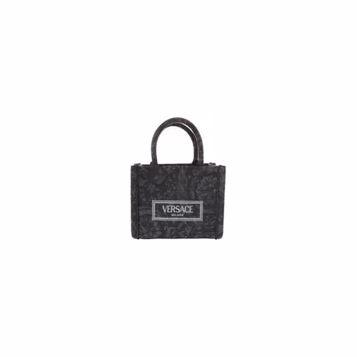 Versace Versace Women'S 'Extra Small Athena' Shopping Bag Black