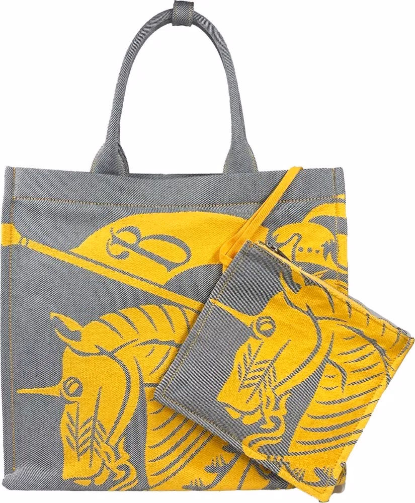 Burberry Burberry EKD Canvas Tote Bag With Coin Pouch