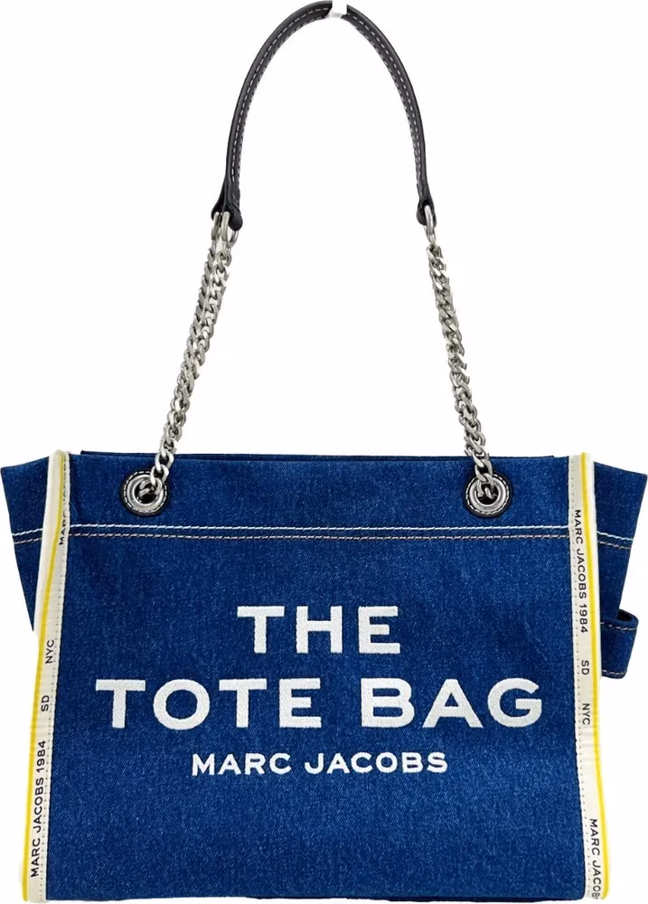 Marc Jacobs Marc Jacobs Denim Chain Medium The Tote Bag
