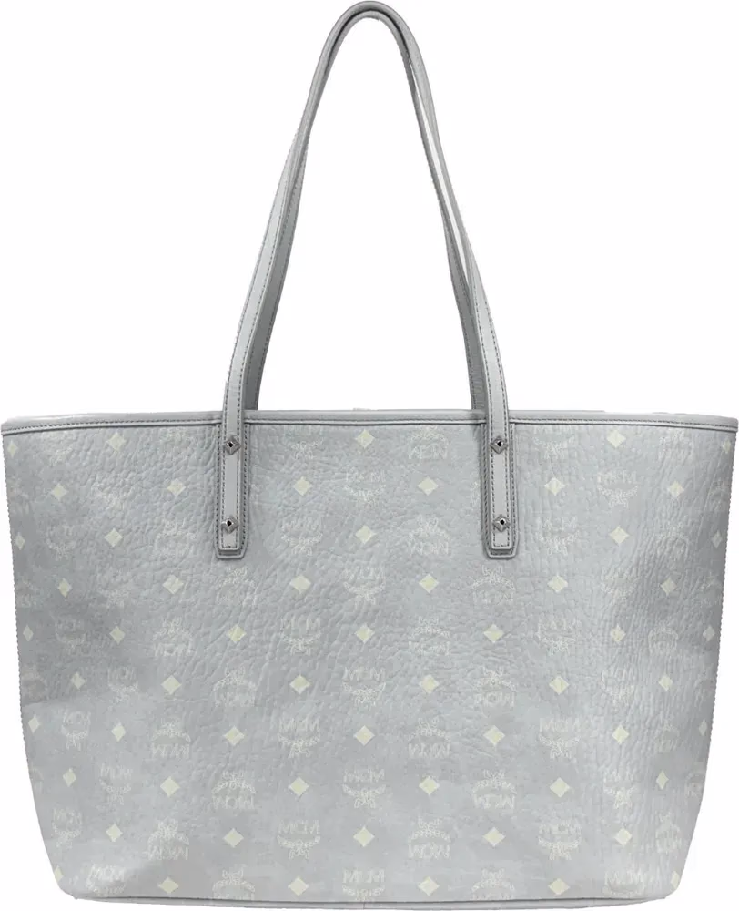 MCM MCM Aren Leather Shoulder Tote Bag