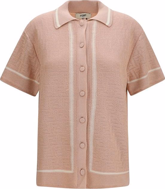 Fendi Multicolor Cotton Shortsleeve Shirt