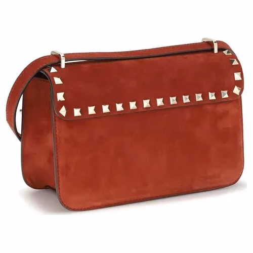 Valentino Garavani Multicolor Suede Leather Shoulder Bag
