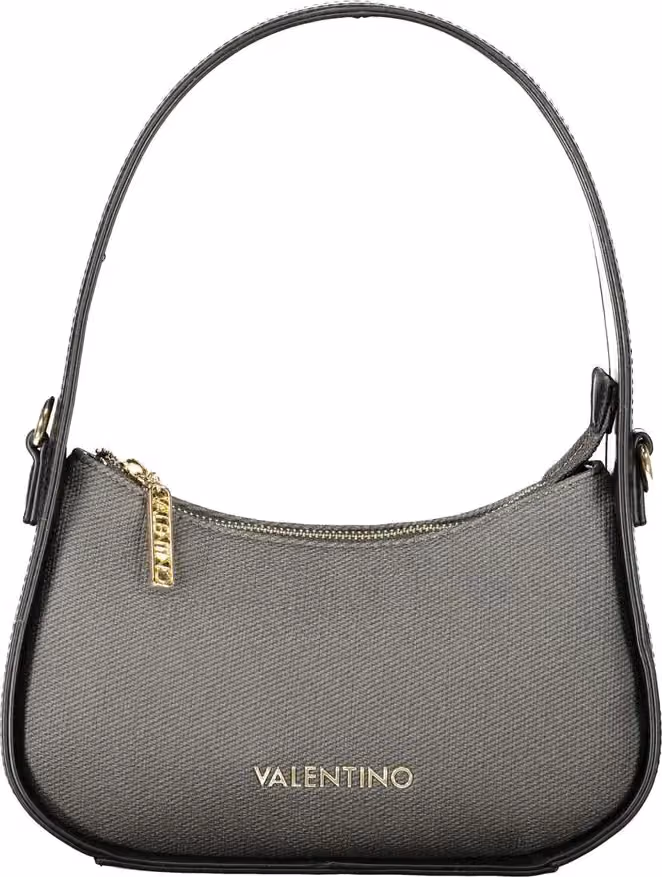 Mario Valentino Black Polyurethane Women's Bag