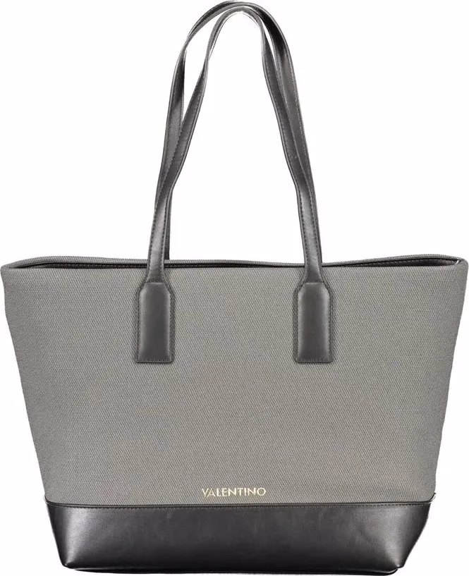 Mario Valentino Nero Poliuretano Women's Shoulder Bag