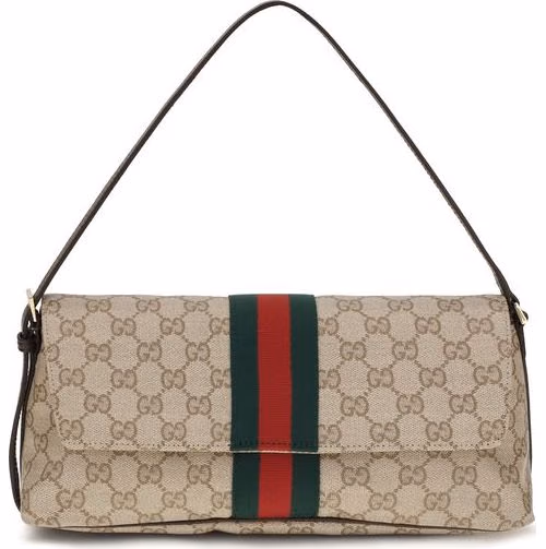 Gucci Beige Cotton Handbag