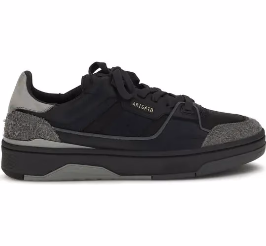 Axel Arigato Black Calf Leather Bos Taurus Low Top Sneakers