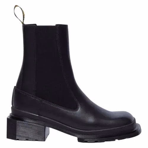 Dr. Martens Black Leather Ankle Boots