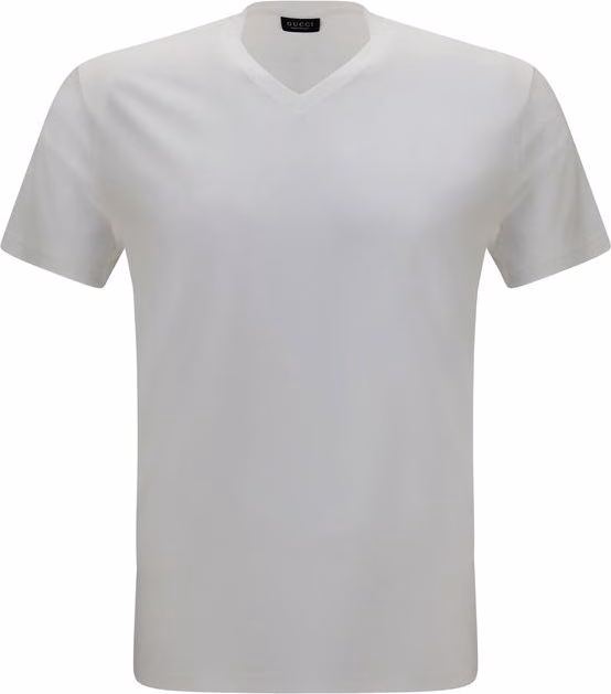 Gucci White Modal T-Shirt