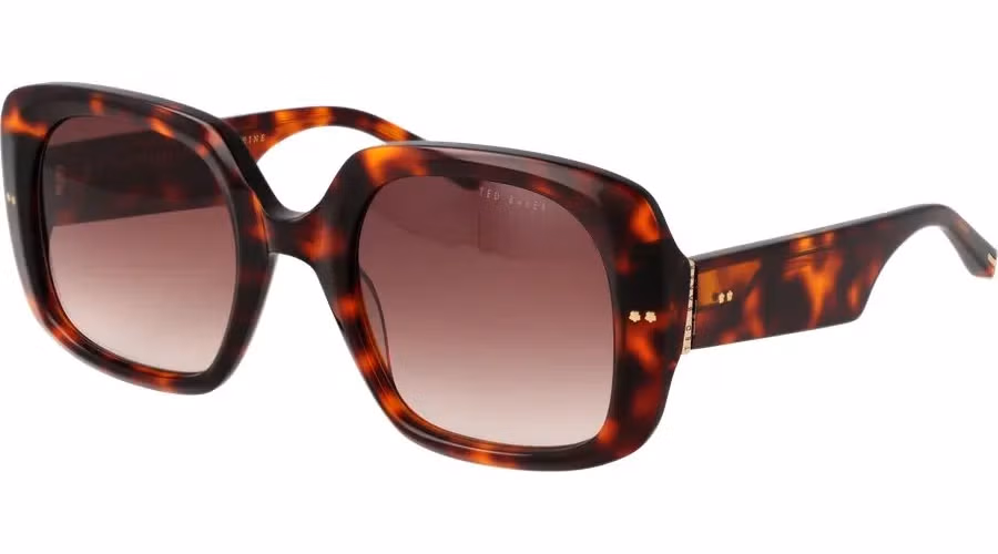 Ted Baker Brown Acetate Sunglasses